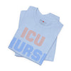 ICU Nurse Spark Font Jersey Short Sleeve Tee