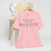 Pain-O-Meter Floral Tee, Unisex Jersey T-Shirt