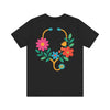 Floral Heart Stethoscope Tee