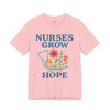 Nurses, Floral Hope Tee