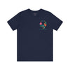 Floral Heart Stethoscope Tee