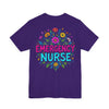 Emergency Nurse Floral Tee
