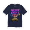 Night Shift World Tour Tee, Fun Nurse Gift, Healthcare Worker Shirt, Medical Crew Apparel, Night Shift Squad T-Shirt