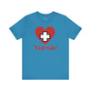Nursie Heart Jersey Short Sleeve Tee