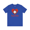 Nursie Heart Jersey Short Sleeve Tee