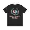 Labor & Delivery Nurse Footprint Tee