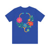 Floral Heart Stethoscope Tee