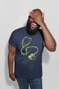 Stethoscope Graphic Tee — Green Gold Medical Nurse Doctor Shirt