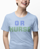 OR Nurse Spark Font Unisex Jersey Short Sleeve Tee