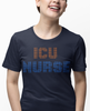 ICU Nurse Spark Font Jersey Short Sleeve Tee