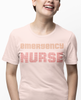 Spark Font Emergency Nurse Unisex Tee