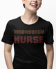 Spark Font Emergency Nurse Unisex Tee