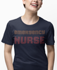 Spark Font Emergency Nurse Unisex Tee