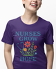 Nurses, Floral Hope Tee