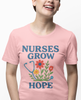 Nurses, Floral Hope Tee