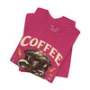Coffee Before Chaos Unisex Jersey Short Sleeve Tee