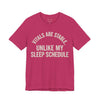 Stable Vitals Sleep Schedule Tee