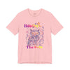 Hootin’ The Owls Tee — Colorful Psychedelic Owl Graphic T-Shirt