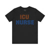 ICU Nurse Spark Font Jersey Short Sleeve Tee