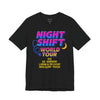 Night Shift World Tour Tee, Fun Nurse Gift, Healthcare Worker Shirt, Medical Crew Apparel, Night Shift Squad T-Shirt
