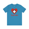 Nursie Heart Jersey Short Sleeve Tee